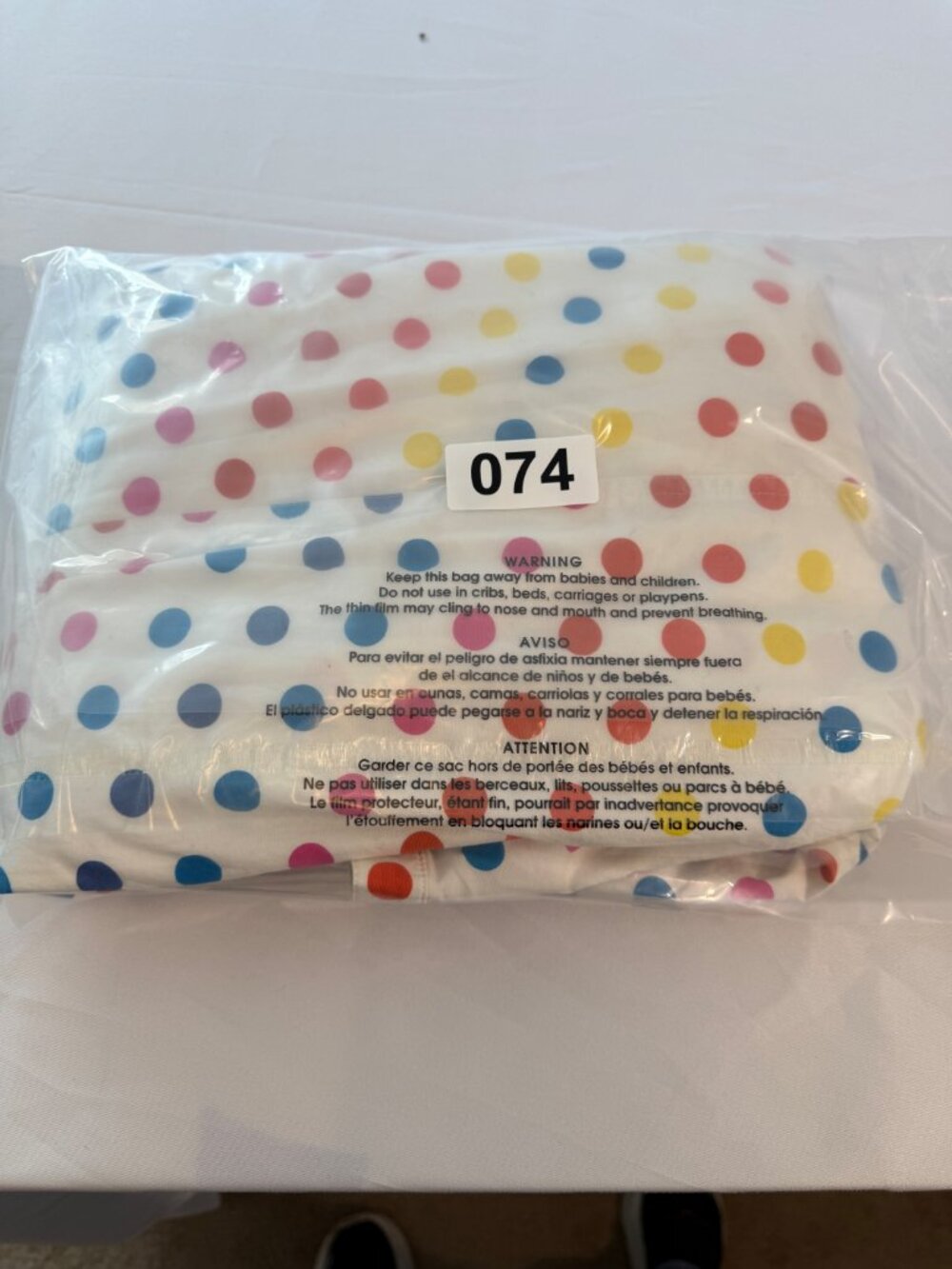 Color Me Courtney Dipping Dot Midi Dress Size 8 Rainbow Polka Dot Ruffle Hem - Picture 7 of 7